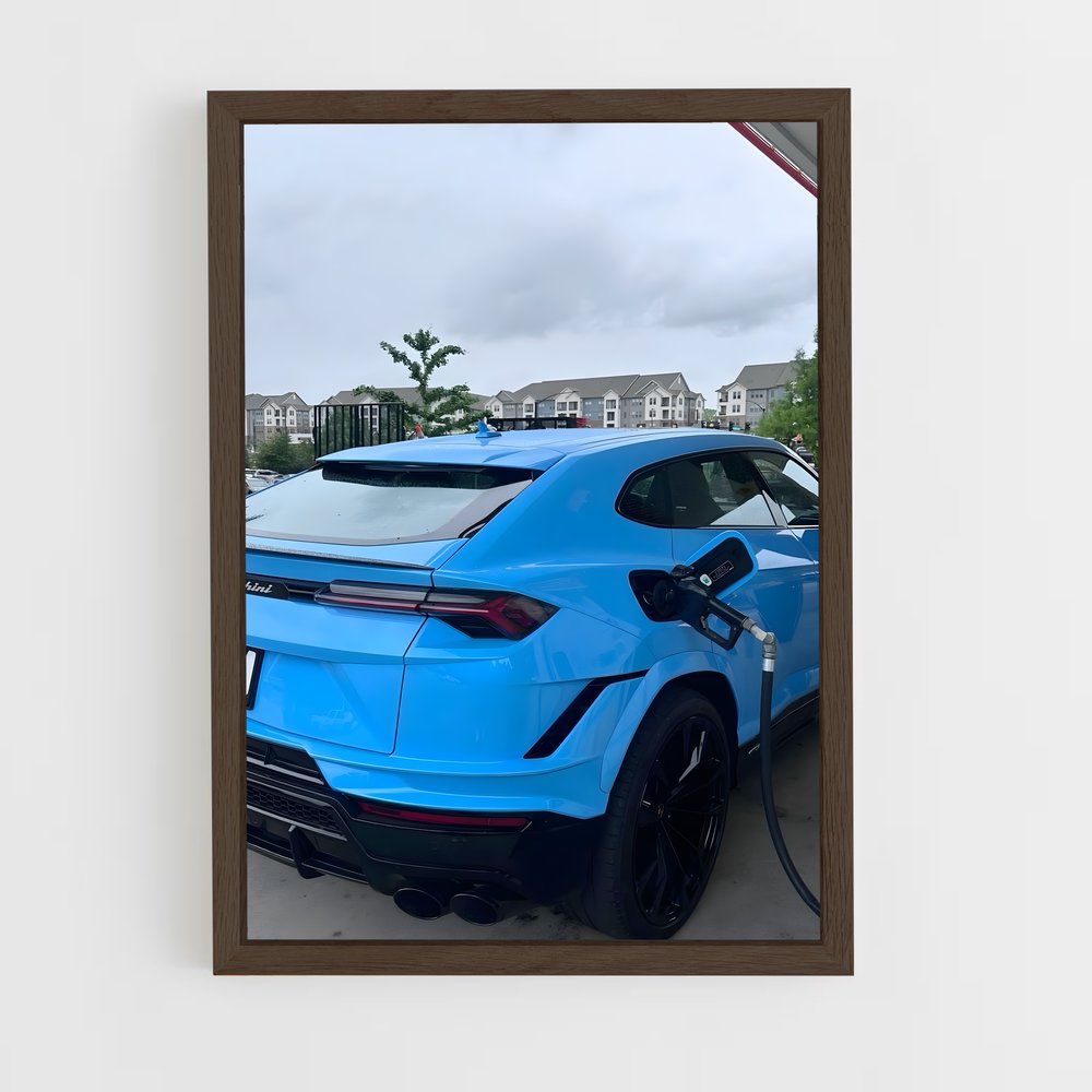 Poster Urus souffle – affiche Lamborghini (vue 5)